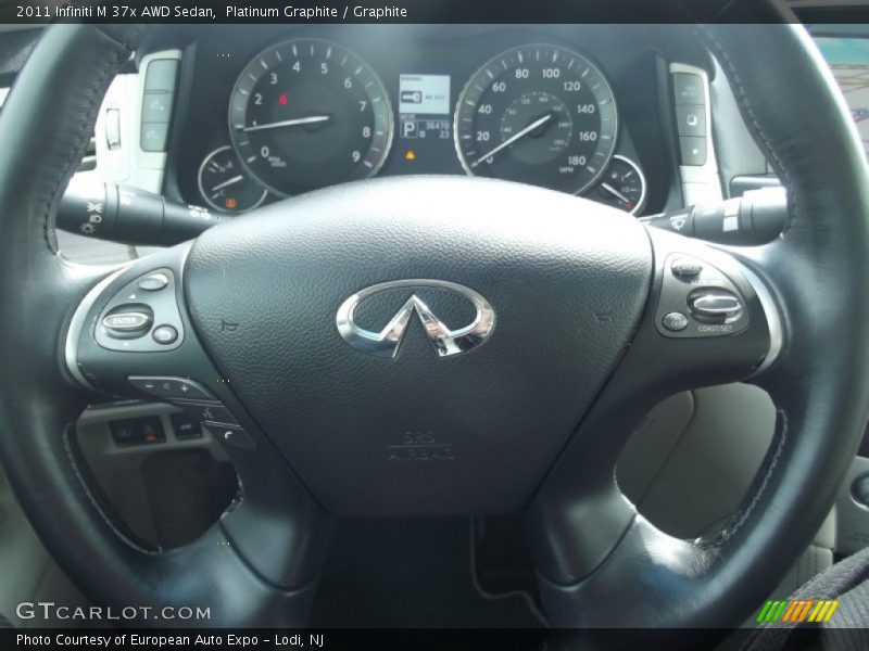 Platinum Graphite / Graphite 2011 Infiniti M 37x AWD Sedan