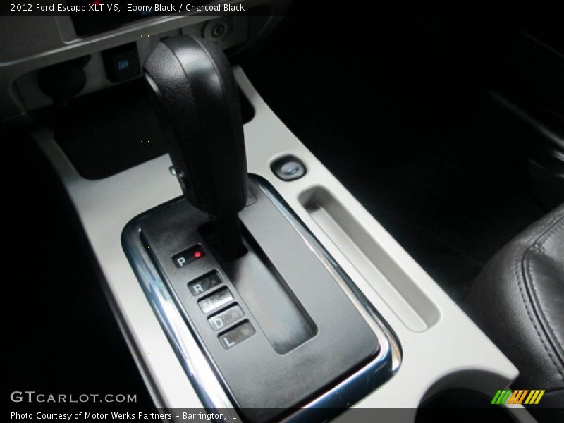 Ebony Black / Charcoal Black 2012 Ford Escape XLT V6