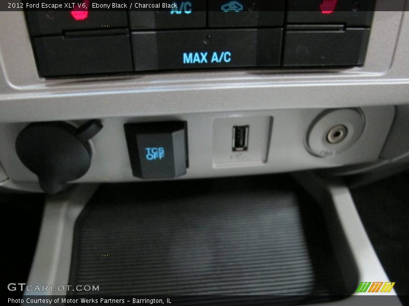 Ebony Black / Charcoal Black 2012 Ford Escape XLT V6