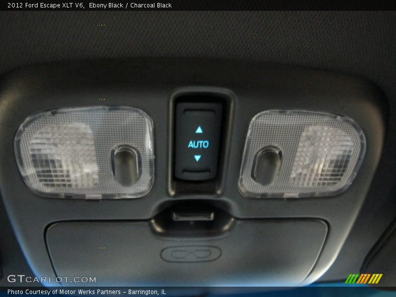 Ebony Black / Charcoal Black 2012 Ford Escape XLT V6