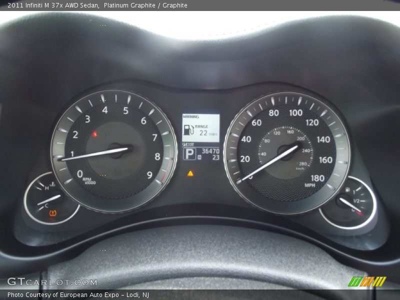 Platinum Graphite / Graphite 2011 Infiniti M 37x AWD Sedan