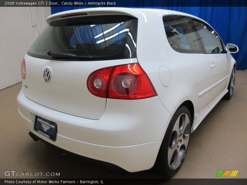 Candy White / Anthracite Black 2008 Volkswagen GTI 2 Door