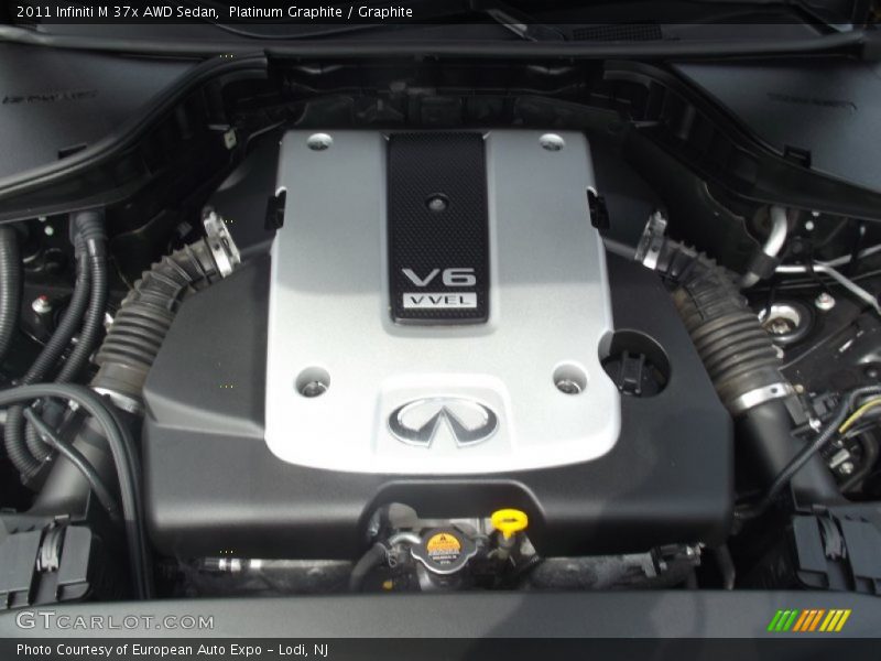 Platinum Graphite / Graphite 2011 Infiniti M 37x AWD Sedan