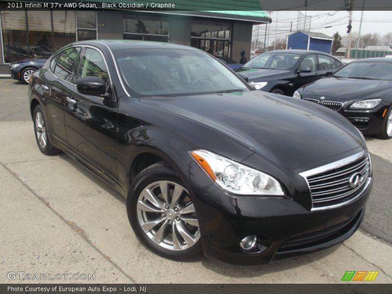 Front 3/4 View of 2013 M 37x AWD Sedan