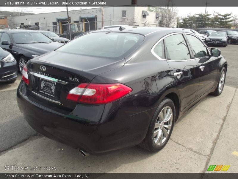 Black Obsidian / Graphite 2013 Infiniti M 37x AWD Sedan