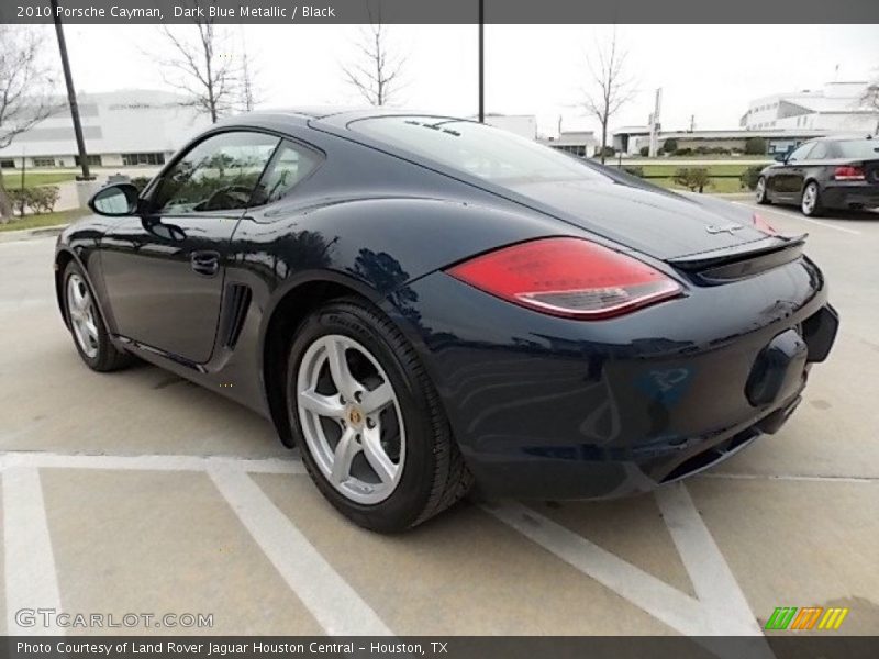 Dark Blue Metallic / Black 2010 Porsche Cayman