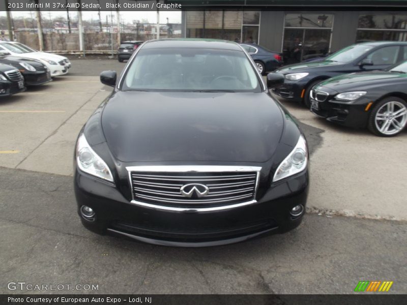 Black Obsidian / Graphite 2013 Infiniti M 37x AWD Sedan