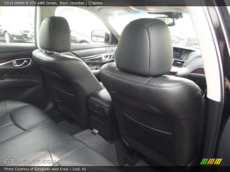 Black Obsidian / Graphite 2013 Infiniti M 37x AWD Sedan