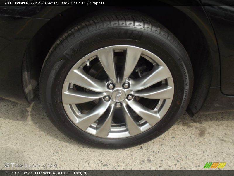 Black Obsidian / Graphite 2013 Infiniti M 37x AWD Sedan