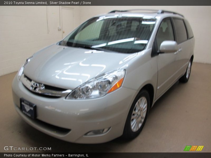 Silver Shadow Pearl / Stone 2010 Toyota Sienna Limited