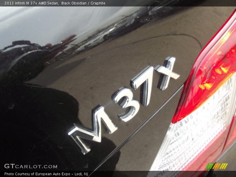 Black Obsidian / Graphite 2013 Infiniti M 37x AWD Sedan