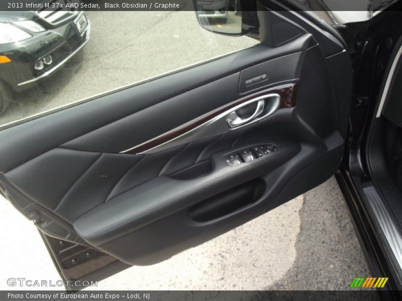 Black Obsidian / Graphite 2013 Infiniti M 37x AWD Sedan