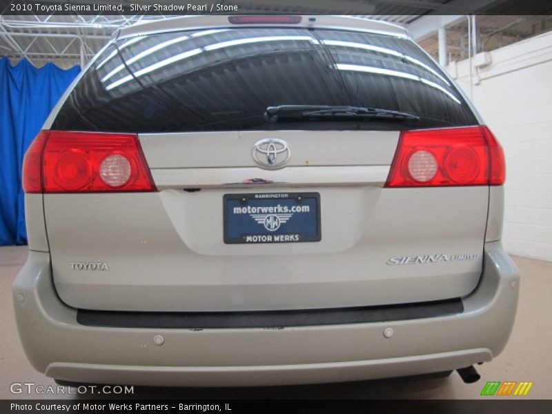 Silver Shadow Pearl / Stone 2010 Toyota Sienna Limited