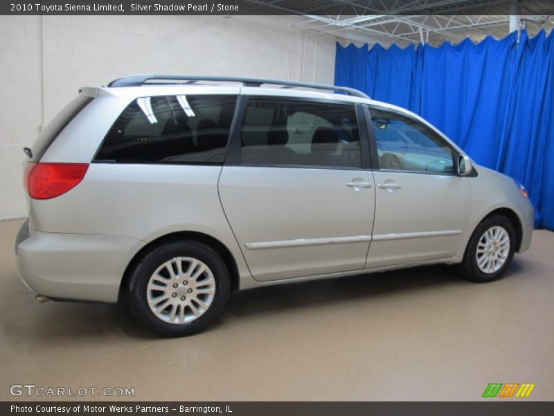Silver Shadow Pearl / Stone 2010 Toyota Sienna Limited
