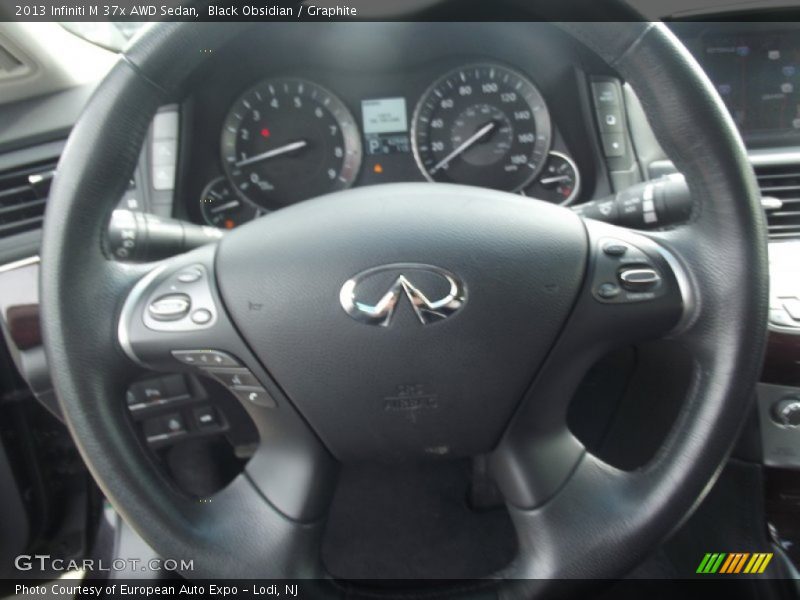 Black Obsidian / Graphite 2013 Infiniti M 37x AWD Sedan