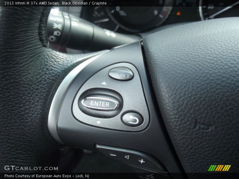 Black Obsidian / Graphite 2013 Infiniti M 37x AWD Sedan