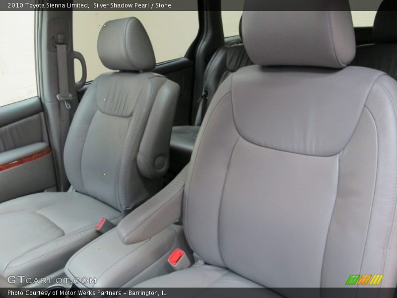 Silver Shadow Pearl / Stone 2010 Toyota Sienna Limited