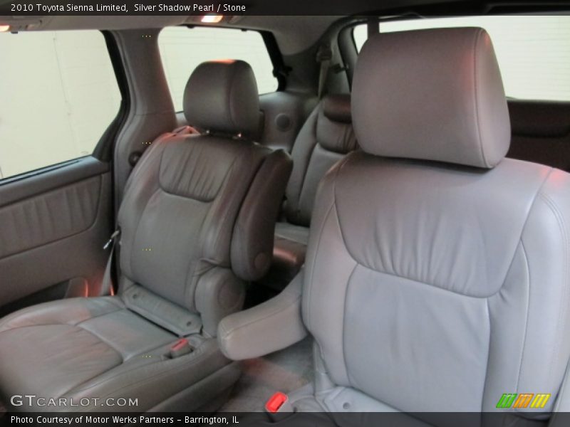 Silver Shadow Pearl / Stone 2010 Toyota Sienna Limited