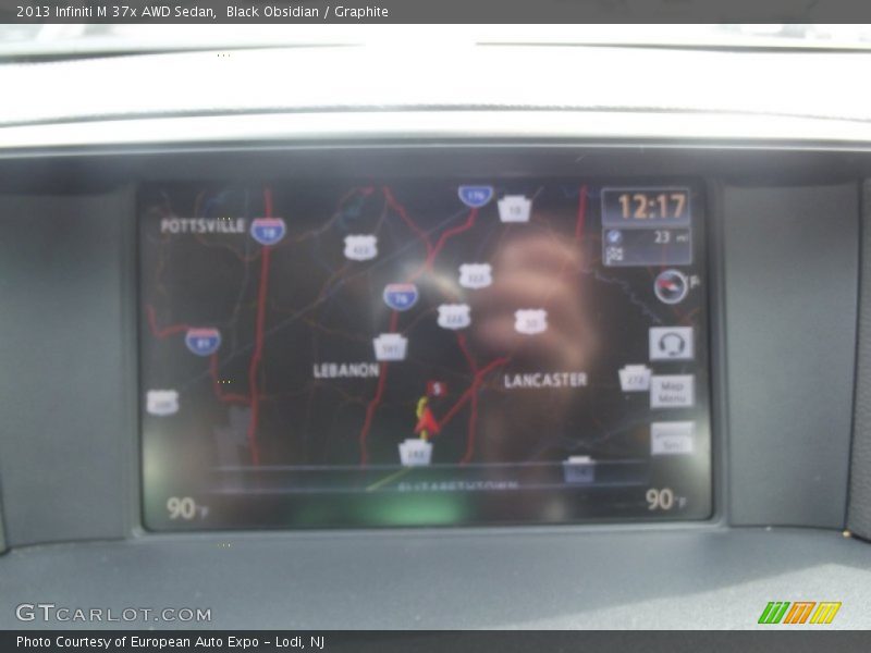 Black Obsidian / Graphite 2013 Infiniti M 37x AWD Sedan