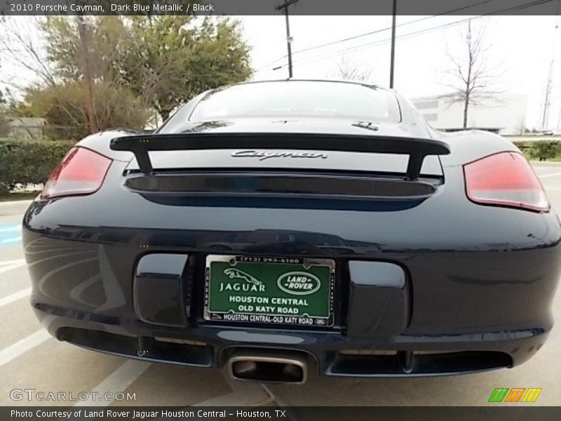 Dark Blue Metallic / Black 2010 Porsche Cayman