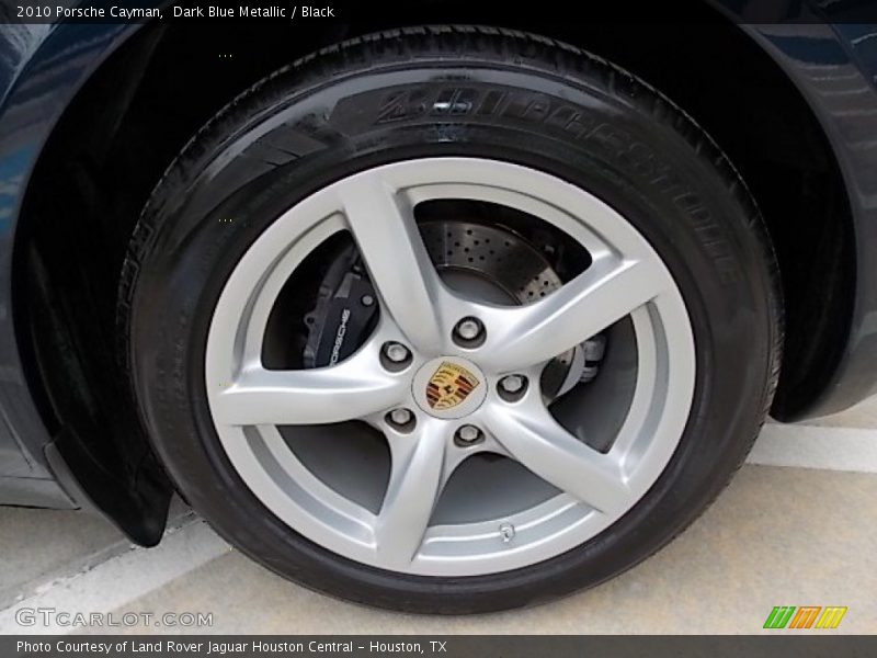 Dark Blue Metallic / Black 2010 Porsche Cayman
