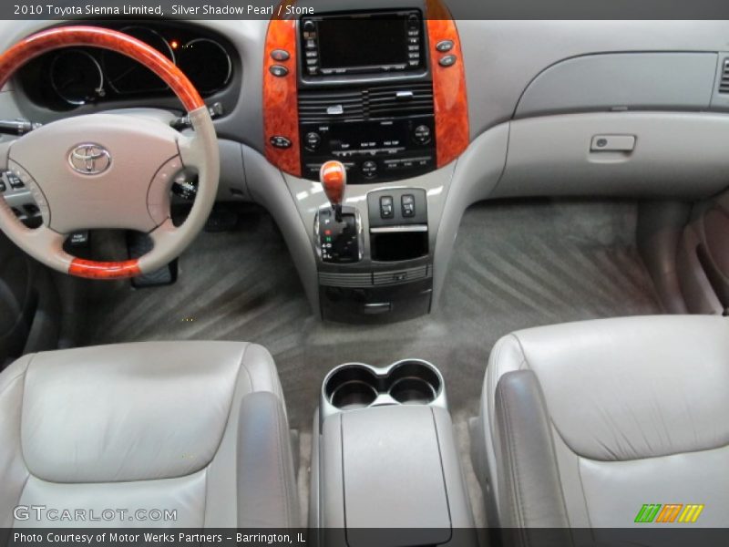 Silver Shadow Pearl / Stone 2010 Toyota Sienna Limited