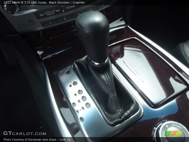 Black Obsidian / Graphite 2013 Infiniti M 37x AWD Sedan
