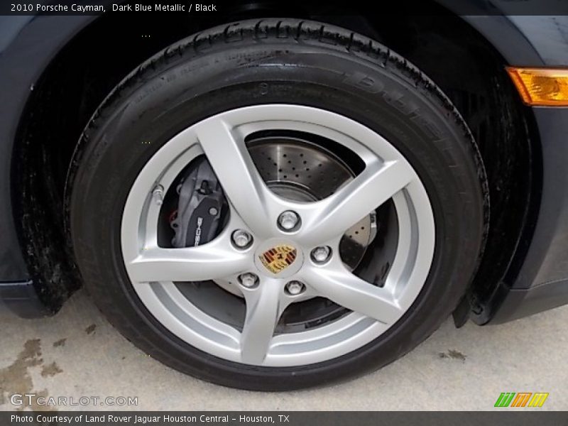 Dark Blue Metallic / Black 2010 Porsche Cayman
