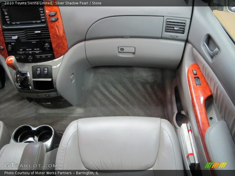 Silver Shadow Pearl / Stone 2010 Toyota Sienna Limited