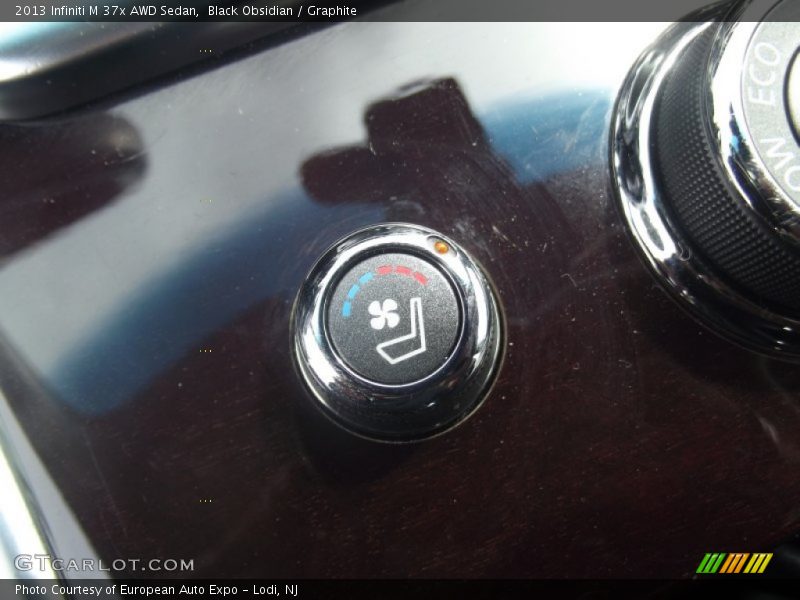 Black Obsidian / Graphite 2013 Infiniti M 37x AWD Sedan