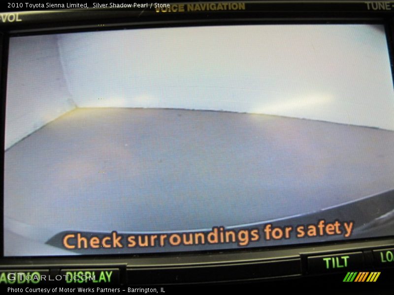 Silver Shadow Pearl / Stone 2010 Toyota Sienna Limited