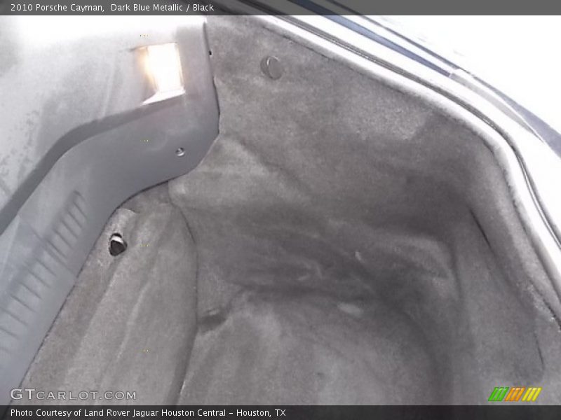 Dark Blue Metallic / Black 2010 Porsche Cayman
