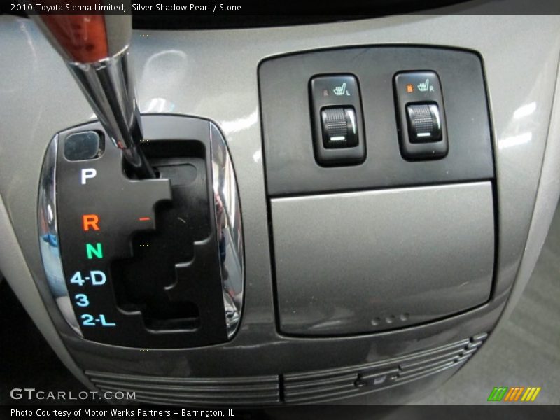 Silver Shadow Pearl / Stone 2010 Toyota Sienna Limited