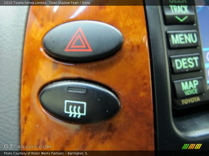 Silver Shadow Pearl / Stone 2010 Toyota Sienna Limited