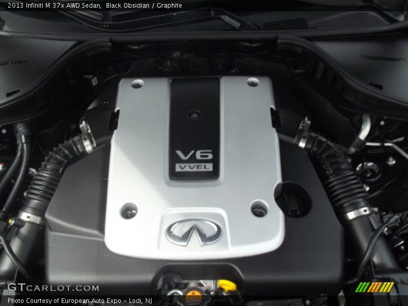 Black Obsidian / Graphite 2013 Infiniti M 37x AWD Sedan