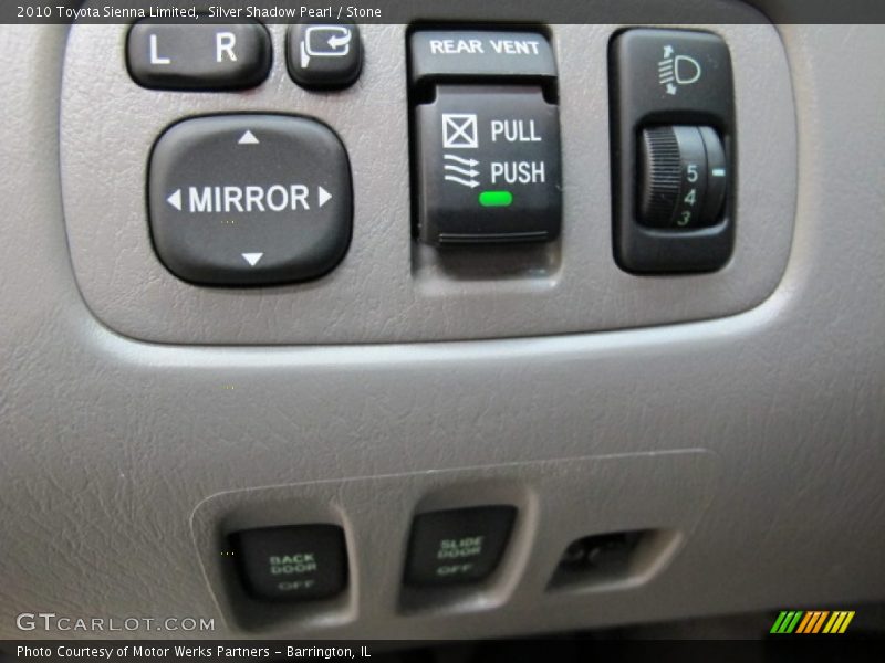 Silver Shadow Pearl / Stone 2010 Toyota Sienna Limited
