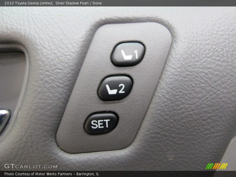 Silver Shadow Pearl / Stone 2010 Toyota Sienna Limited