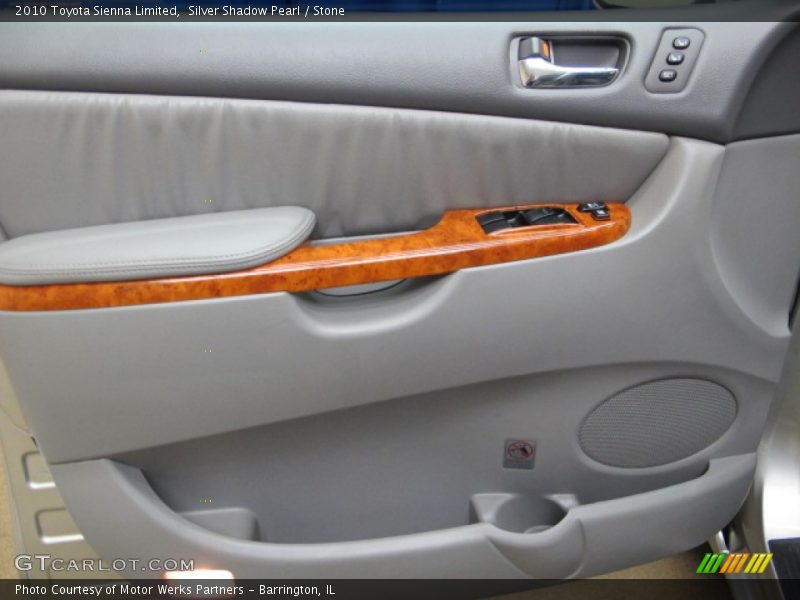 Silver Shadow Pearl / Stone 2010 Toyota Sienna Limited