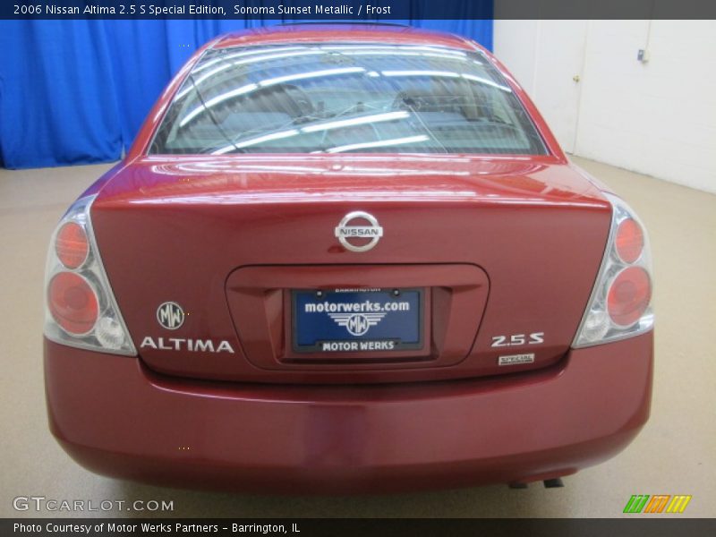 Sonoma Sunset Metallic / Frost 2006 Nissan Altima 2.5 S Special Edition