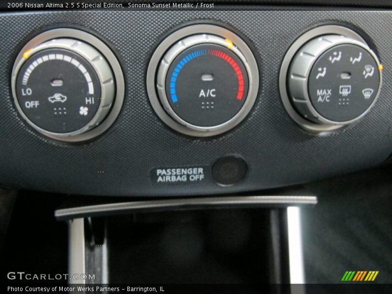 Sonoma Sunset Metallic / Frost 2006 Nissan Altima 2.5 S Special Edition