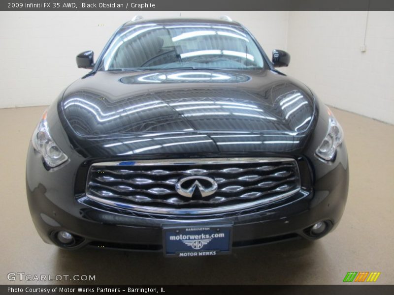 Black Obsidian / Graphite 2009 Infiniti FX 35 AWD