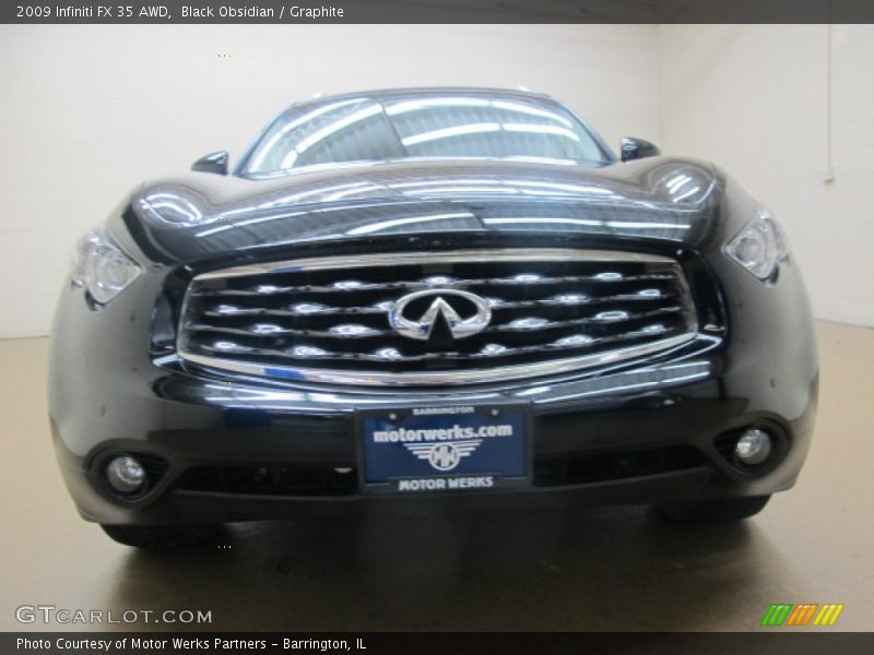 Black Obsidian / Graphite 2009 Infiniti FX 35 AWD