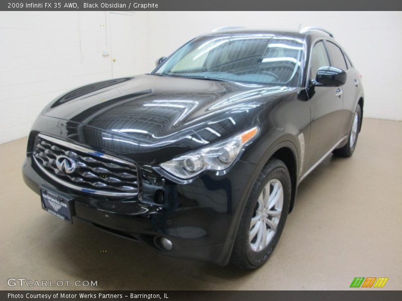 Black Obsidian / Graphite 2009 Infiniti FX 35 AWD