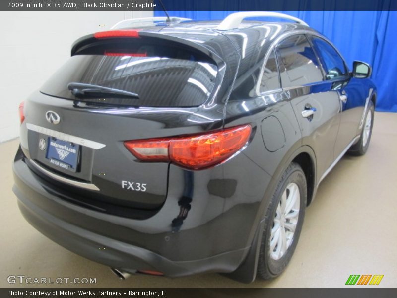 Black Obsidian / Graphite 2009 Infiniti FX 35 AWD