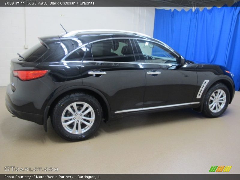 Black Obsidian / Graphite 2009 Infiniti FX 35 AWD