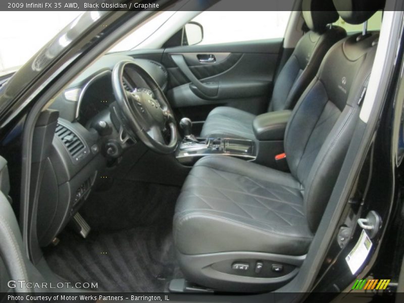 Black Obsidian / Graphite 2009 Infiniti FX 35 AWD