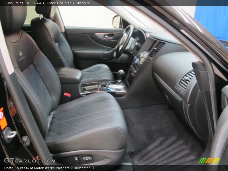 Black Obsidian / Graphite 2009 Infiniti FX 35 AWD