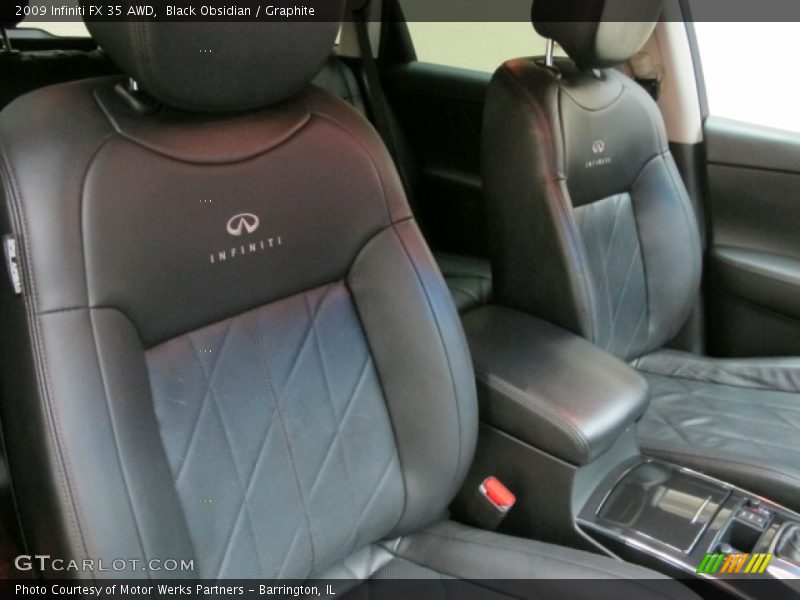 Black Obsidian / Graphite 2009 Infiniti FX 35 AWD