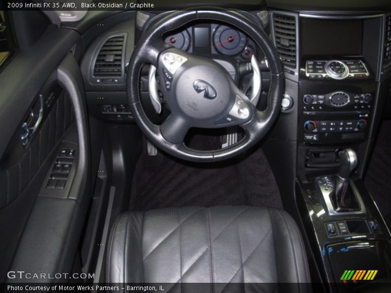 Black Obsidian / Graphite 2009 Infiniti FX 35 AWD
