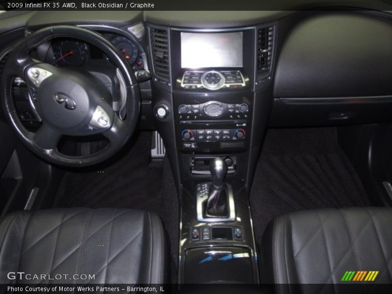 Black Obsidian / Graphite 2009 Infiniti FX 35 AWD